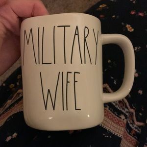 Rae Dunn mug-Millitary Wife